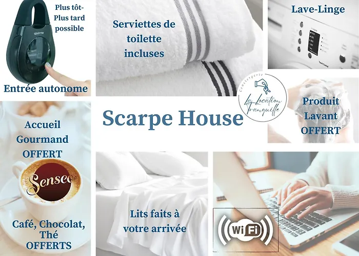 Scarpe House - Garage - Jardin - Wifi - Feriehus *